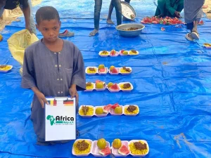 Africa Help Essensverteilung in Tschad